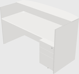 Reception desk