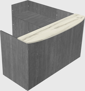 L-shaped Reception Desk