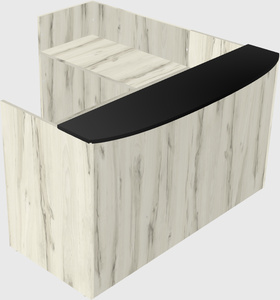 L-shaped Reception Desk