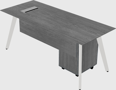 Rectangular desk