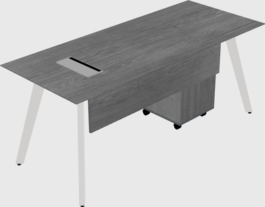 Rectangular desk