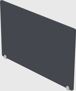 Desk divider panel