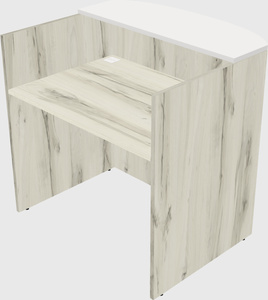 Small reception desk