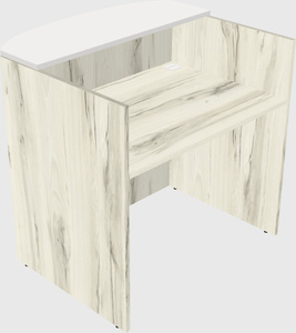 Small reception desk