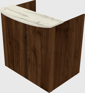 Small reception desk