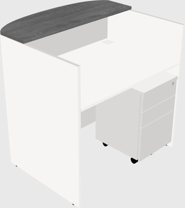 Small reception desk