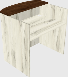 Small reception desk