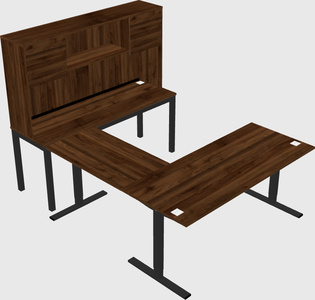 Sit-to-stand U-shaped Desk
