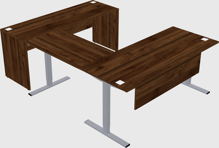 Sit-to-stand U-shaped Desk