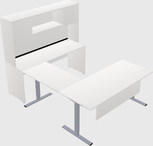 Sit-to-stand U-shaped Desk