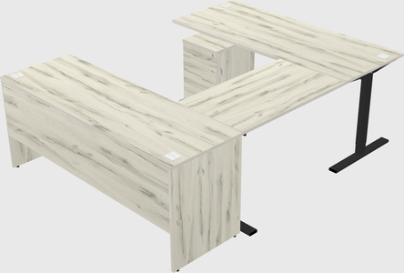 Sit-to-stand na u-shaped na mesa