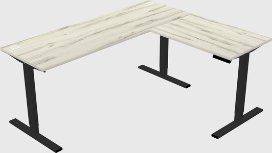 Sit-to-stand na l-shaped na mesa