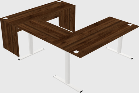 Sit-to-stand U-shaped Desk