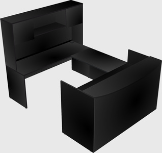 U-shaped Reception Desk