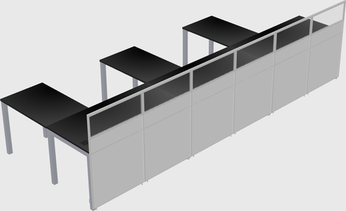 Cubicolo condiviso a forma di l