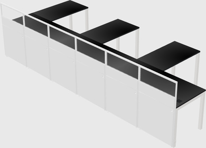 Cubicolo condiviso a forma di l