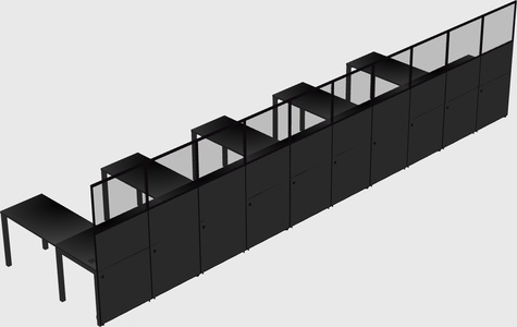 Cubicolo condiviso a forma di l