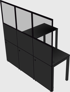 Cubicolo condiviso a forma di l