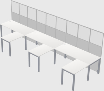 Cubicolo condiviso a forma di l