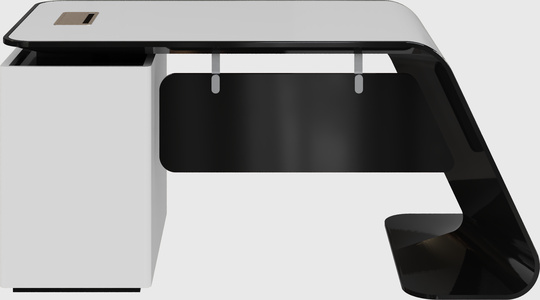 Executive High-gloss Desk