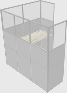 L-shaped panel system