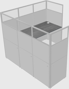 L-shaped panel system