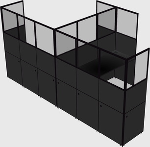 L-shaped panel system