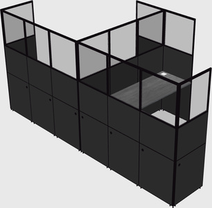L-shaped panel system