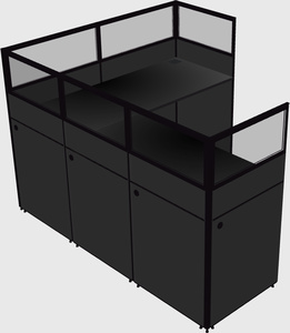 L-shaped panel system