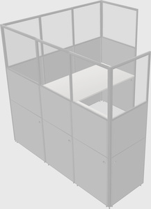 L-shaped panel system