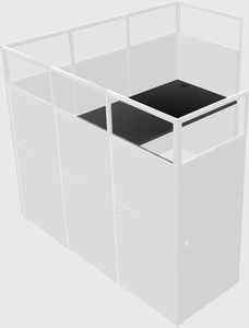 L-shaped panel system