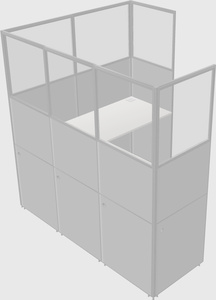 L-shaped panel system