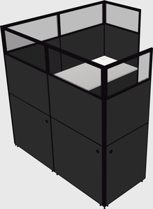 L-shaped panel system