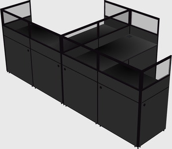 L-shaped panel system