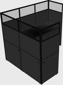 L-shaped panel system