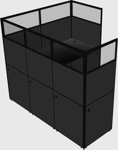 L-shaped panel system