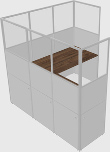 L-shaped panel system