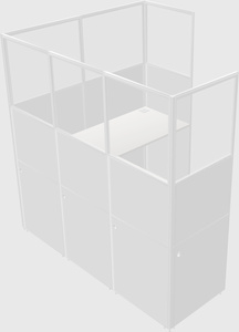 L-shaped panel system