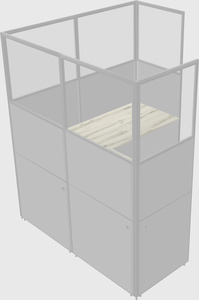 L-shaped panel system