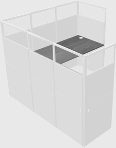 L-shaped panel system