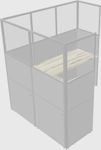 L-shaped panel system
