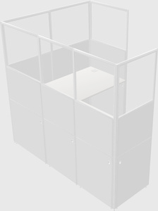 L-shaped panel system