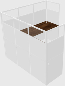 L-shaped panel system