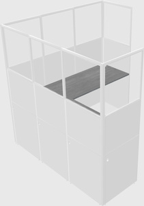 L-shaped panel system