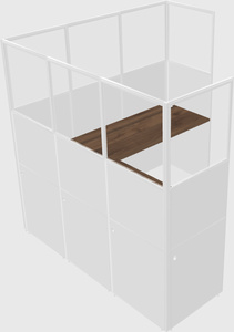 L-shaped panel system