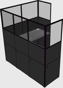 L-shaped panel system