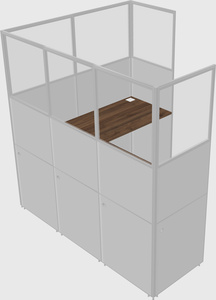 L-shaped panel system