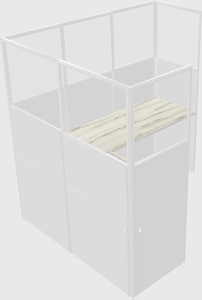 L-shaped panel system