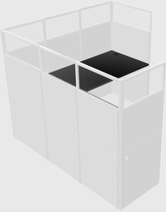 L-shaped panel system