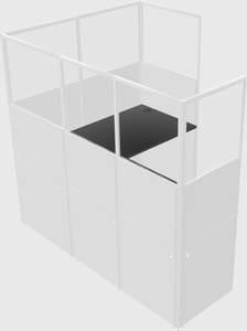 L-shaped panel system